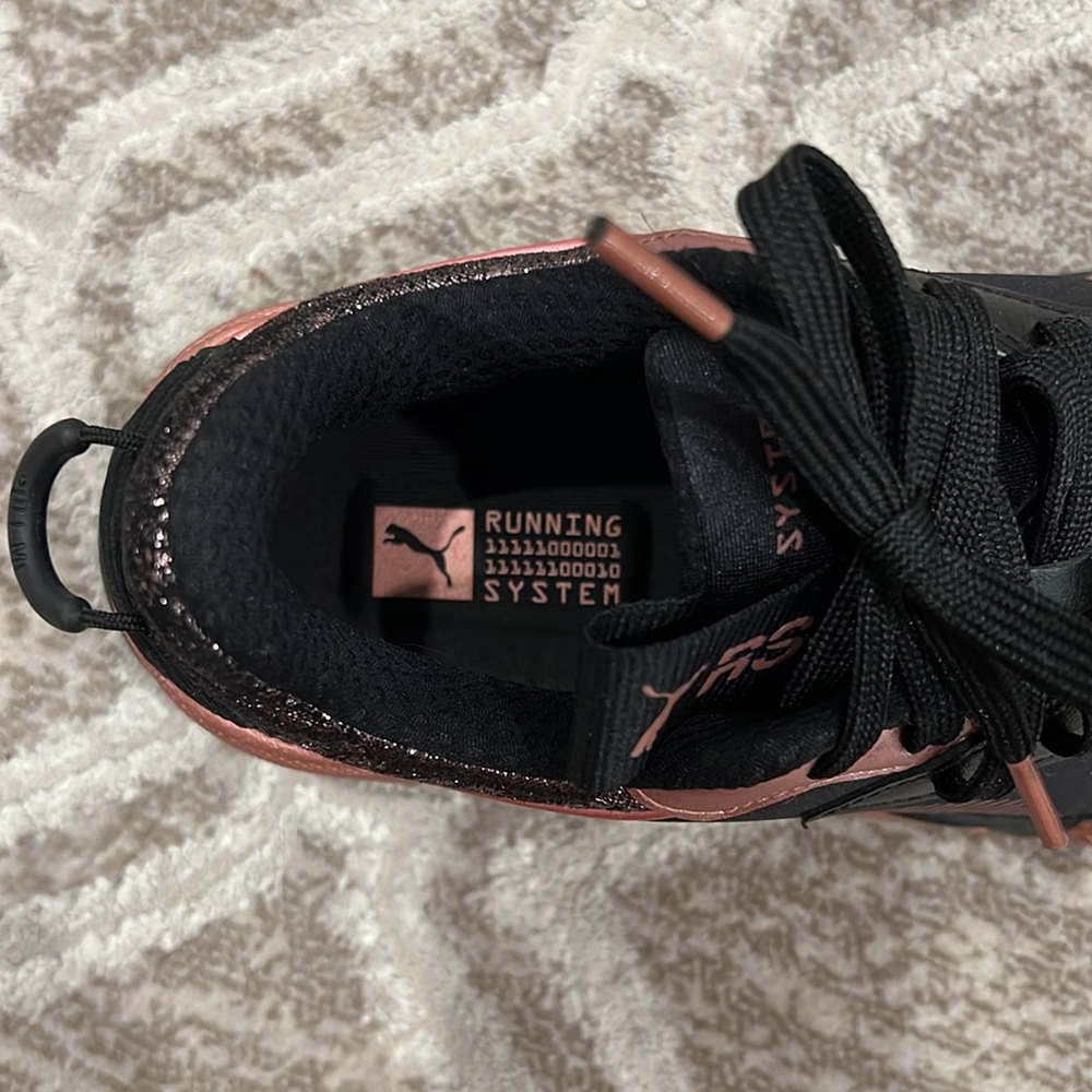 Puma RS-X Collection Black/Rose Women Running Sneakers/ Size 7.5/ Like New - Picture 4 of 11